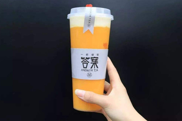 答案奶茶店怎么樣