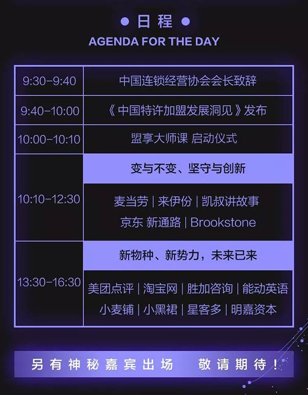 “賦能新勢(shì)能、新連鎖高峰論壇”將在5月5日于北京國(guó)家會(huì)議中心宴會(huì)廳C舉行